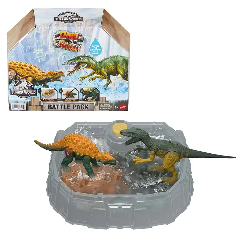 Jurassic World Dino Reveal Battle Pack csomag 2db dinóval - Mattel Kihagyhatatlan ajánlat