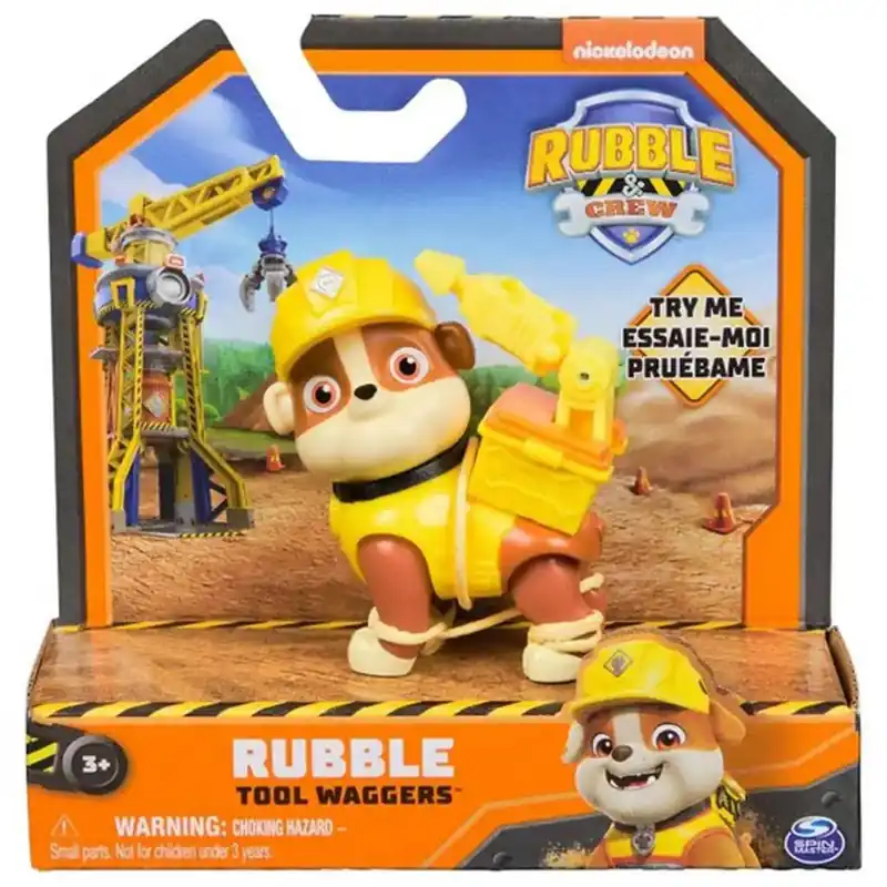 Újdonság Mancs Őrjárat Rubble és csapata - Rubble figura - Spin Master
