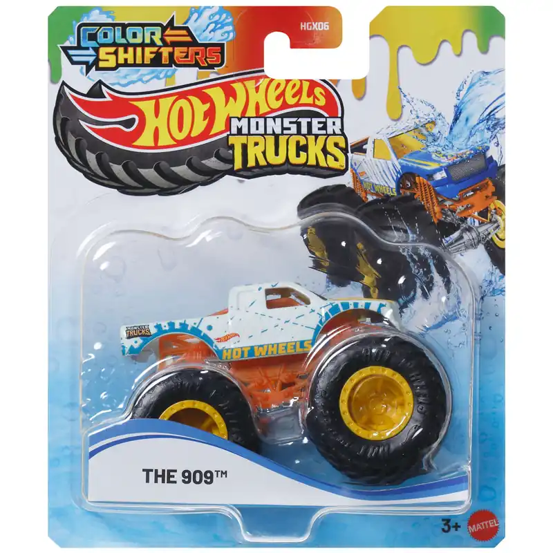 Kihagyhatatlan ajánlat Hot Wheels Monster Truck The 909 színváltós kisautó 1/64 - Mattel