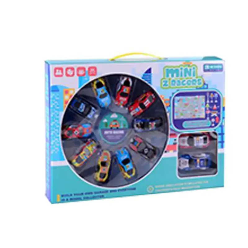 Azonnali szállítás Mini Z Racers 12db-os kisautó szett