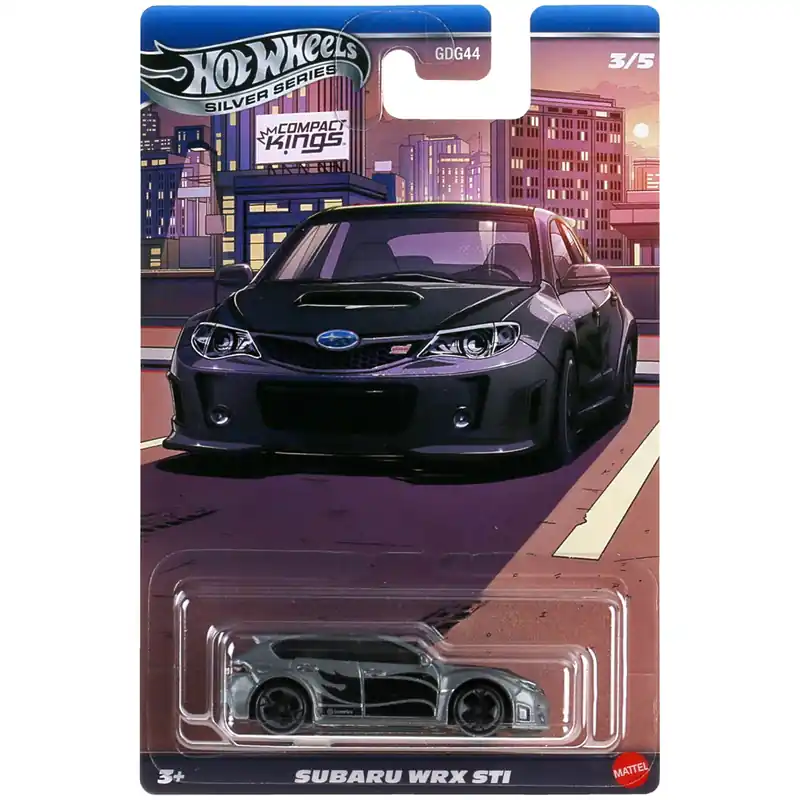 Biztonságos fizetés Hot Wheels Subaru WRX STI klasszikus kisautó 1/64 - Mattel
