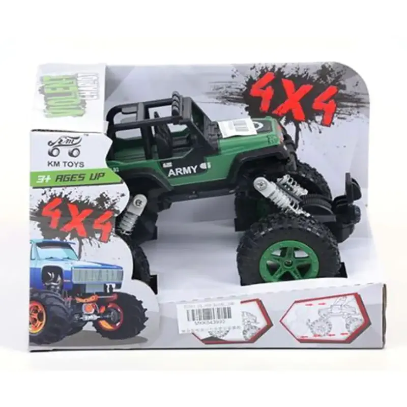 Rugós katonai terepjáró autó 4x4-es Csak ma