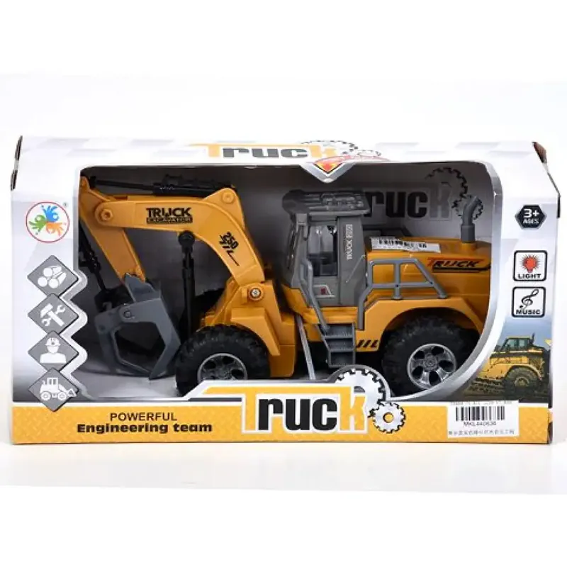 Outlet Truck Farönk rakodó munkagép, fénnyel és hanggal 20cm