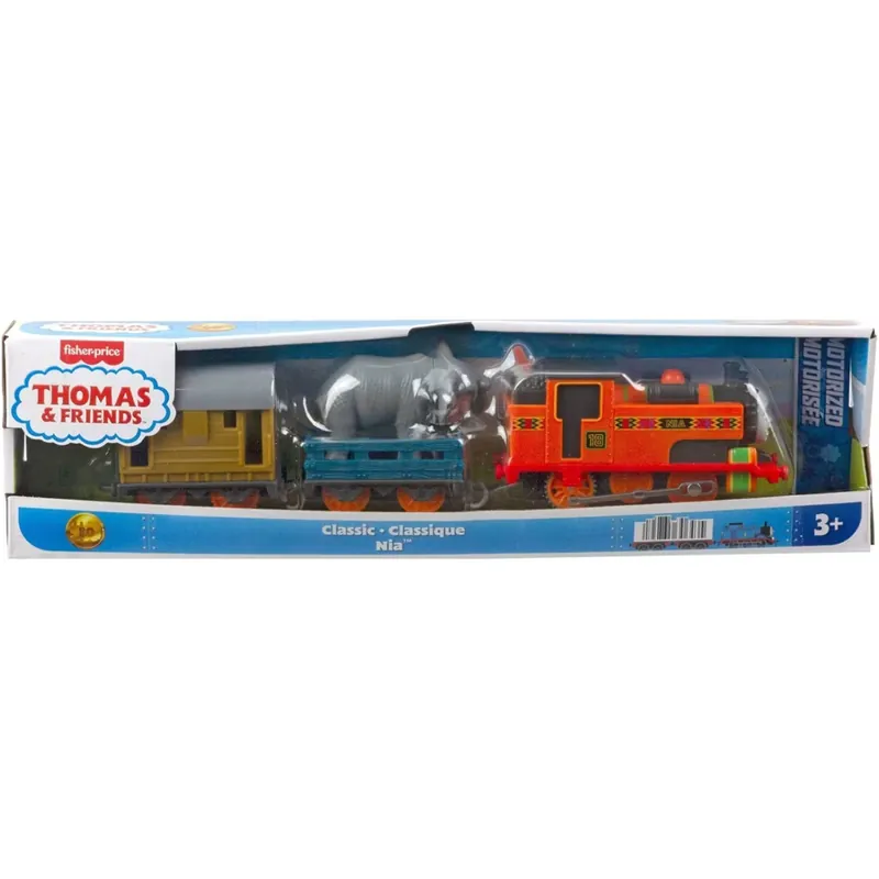 Fisher-Price Thomas és barátai - Nia motorizált mozdony rakománnyal - Mattel Csak ma