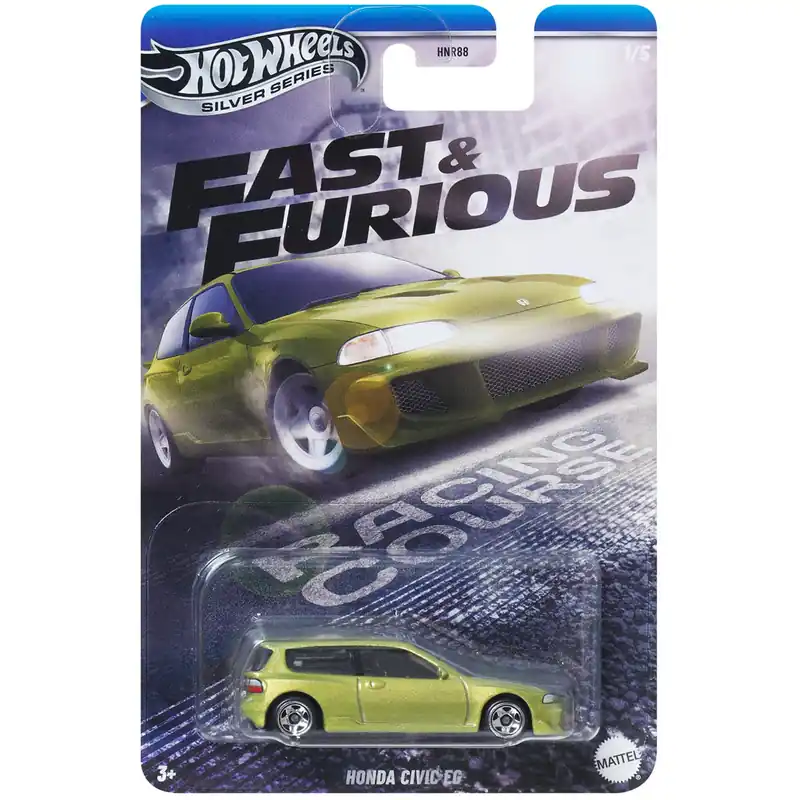 Akció Hot Wheels Halálos iramban Honda Civic EG kisautó 1/64 - Mattel