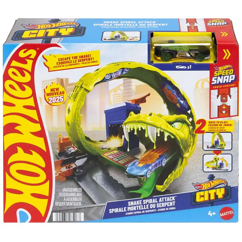 Hot Wheels Kígyótámadás pályaszett - Mattel Akció