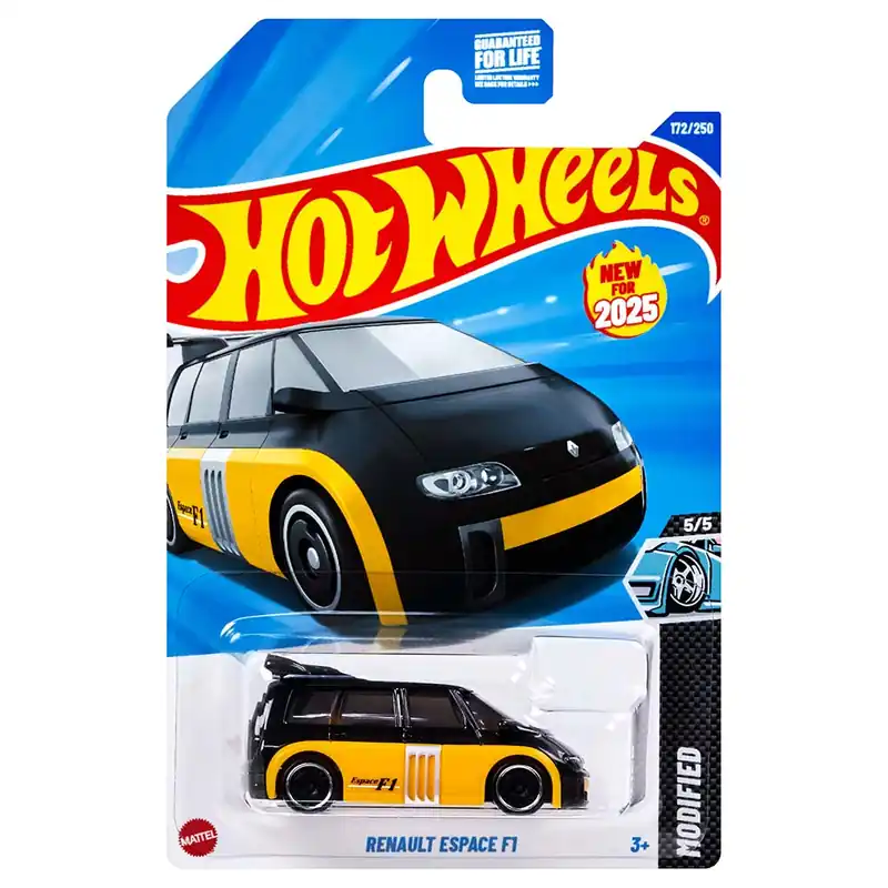 Legkelendőbb Hot Wheels Renault Espace F1 kisautó 1/64 - Mattel