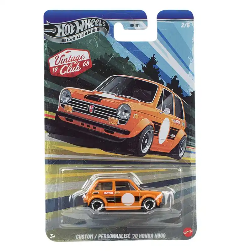 Hot Wheels Vintage ‘70 Honda N600 kisautó 1/64 - Mattel Olcsó