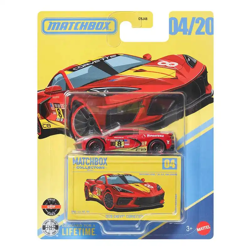 Exkluzív ajánlat Matchbox Collectors 2020 Chevy Corvette gyűjtői dobozos kisautó 1/64 - Mattel