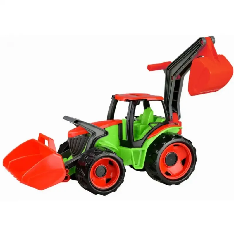 Expressz kézbesítés LENA Óriás traktor homlokrakodóval és markolókanállal 65cm