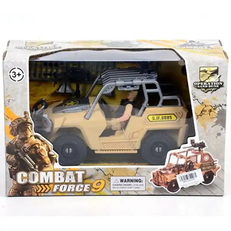 Legkelendőbb Combat Force 9 katonai terepjáró akció figurával több változatban