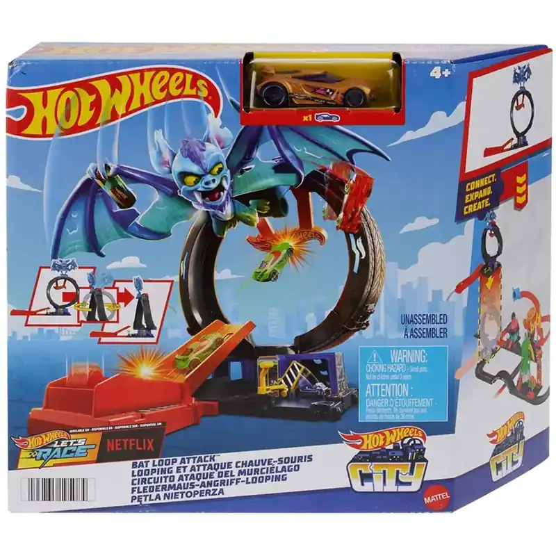 Hot Wheels Denevérhurok pályafutam - Mattel Újdonság