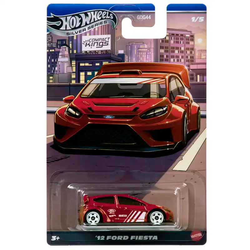 Hot Wheels ’12 Ford Fiesta klasszikus kisautó 1/64 - Mattel Rendeld meg most