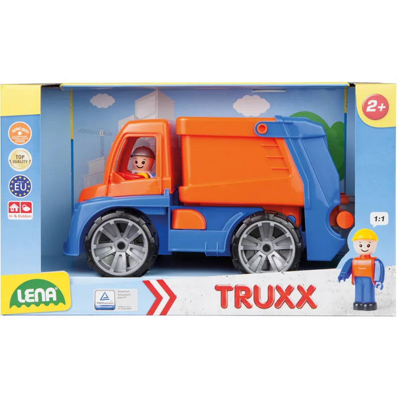 Rendeld meg most LENA Truxx kukásautó dobozban 37cm