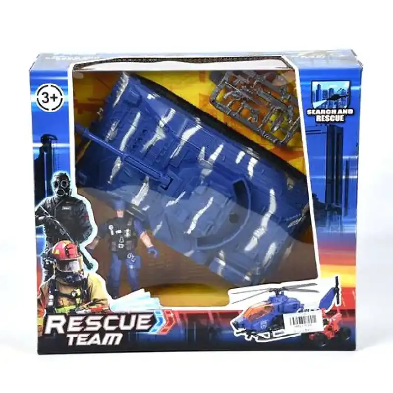 Rescue Team katonai játékszett tankkal Korlátozott ajánlat