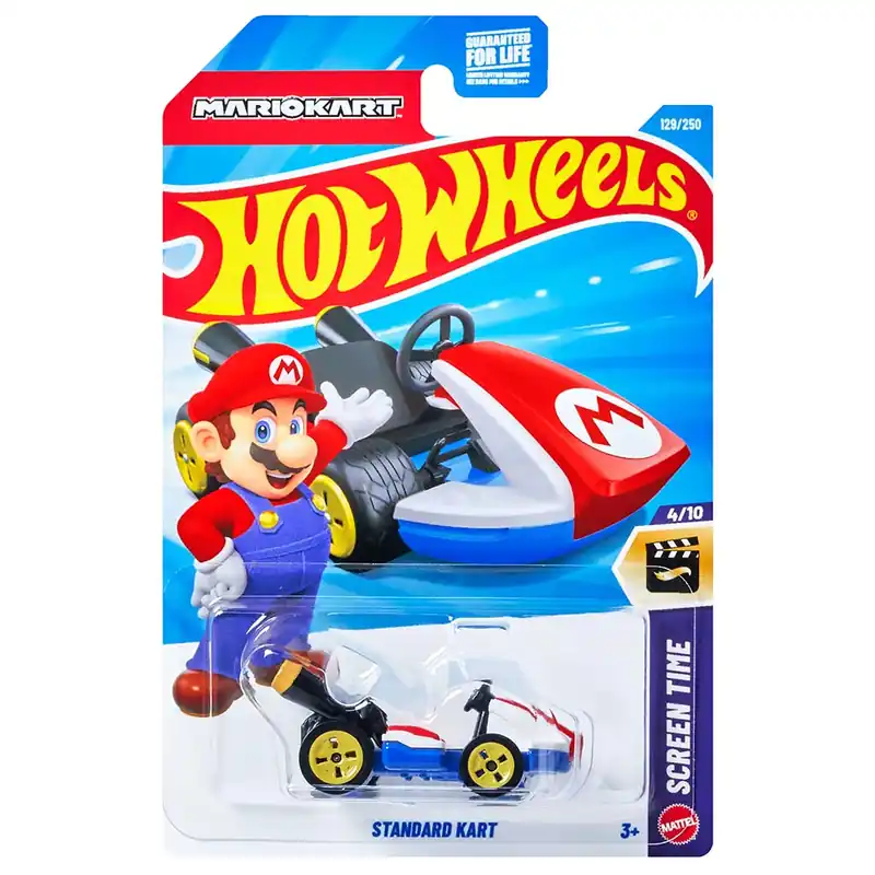 Kedvezményes ár Hot Wheels Standard Mario Kart kisautó 1/64 - Mattel