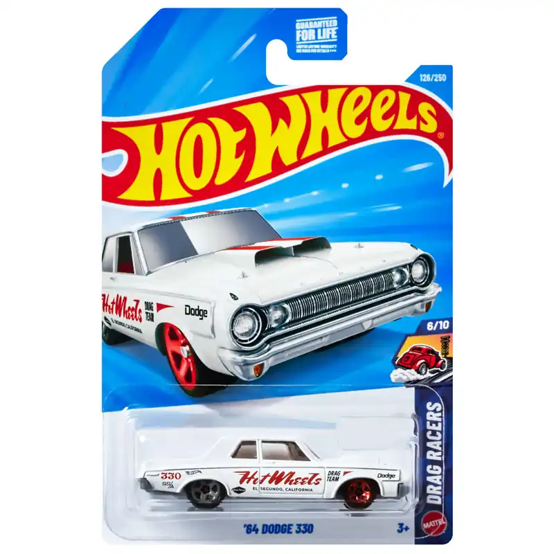 Prémium Hot Wheels ‘64 Dodge 330 kisautó 1/64 - Mattel