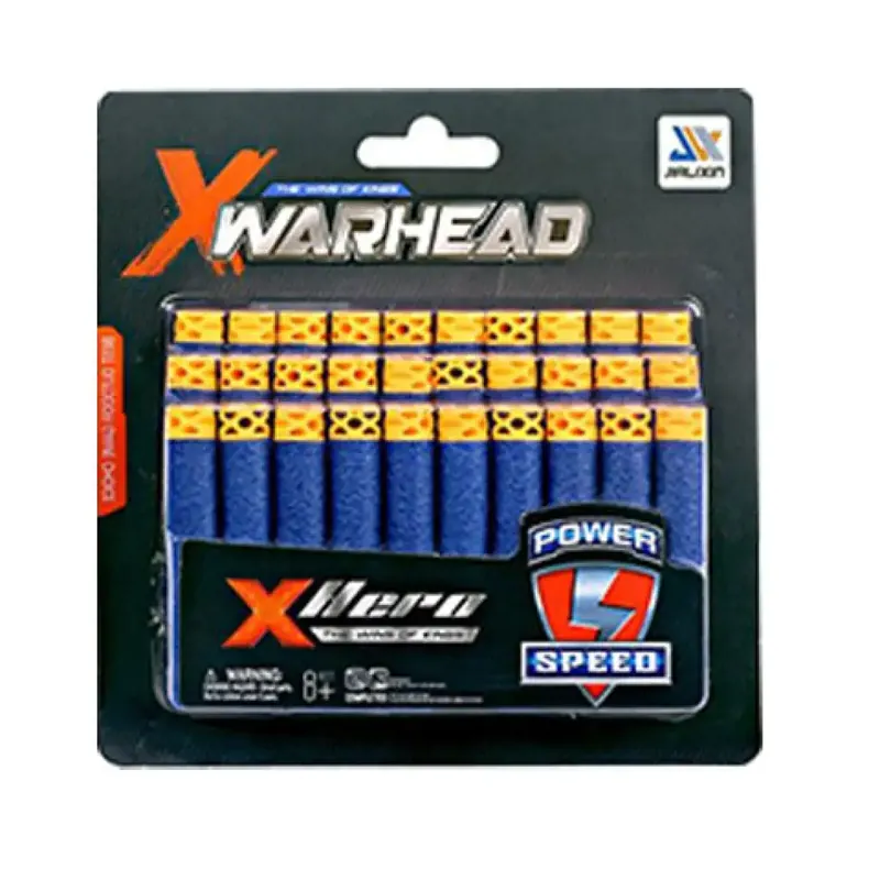 X Warhead 30db-os szivacs töltény Alacsony ár