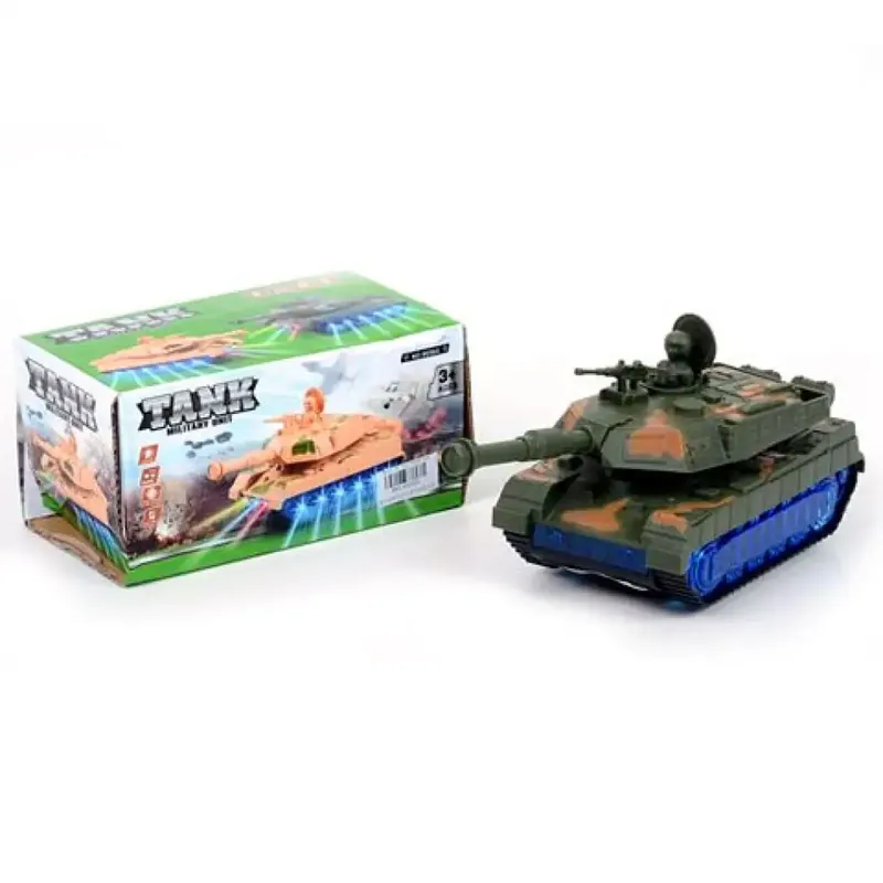 Biztonságos vásárlás Terepmintás tank fénnyel és hanggal