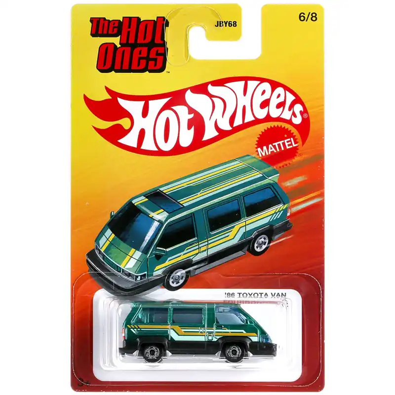 Rendeld meg most Hot Wheels The Hot Ones ‘86 Toyota Van kisautó 1/64 - Mattel