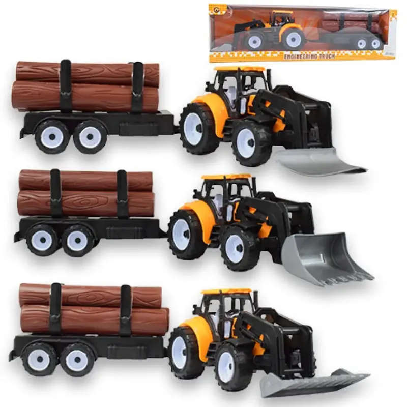Rendeld meg most Engineering Truck Rönkszállító traktor többféle változatban 43cm