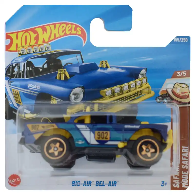 Hot Wheels Big-Air Bel-Air kék kisautó 1/64 - Mattel Kedvezményes ár
