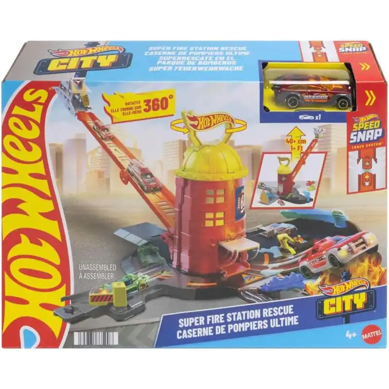 Hot Wheels Tűzoltó torony pályaszett - Mattel Olcsó