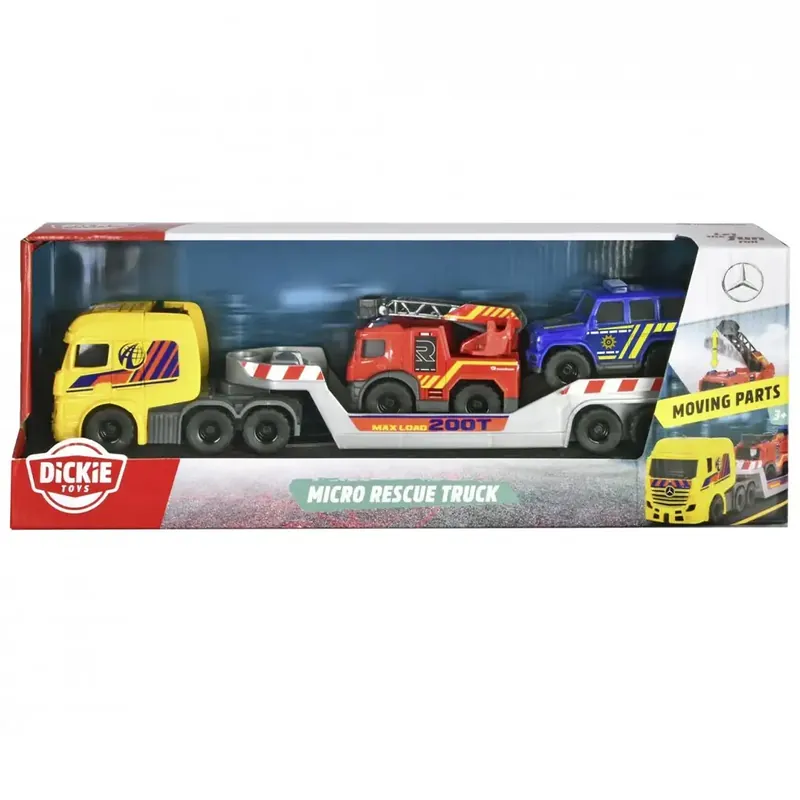 Outlet Micro Rescue Truck mentőautó szett - Dickie Toys