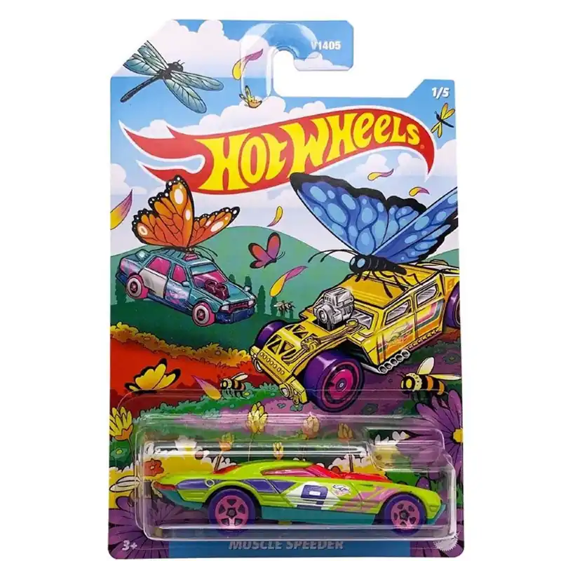 Ne maradj le Hot Wheels Spring Series Muscle Speeder kisautó 1/64 - Mattel