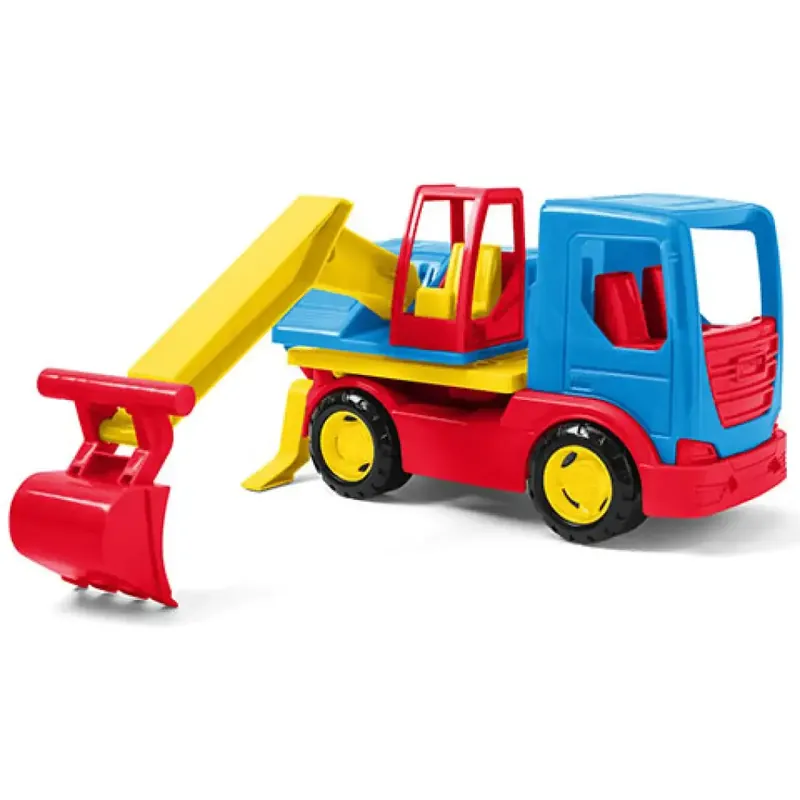 Tech Truck színes markoló 27cm - Wader Exkluzív ajánlat