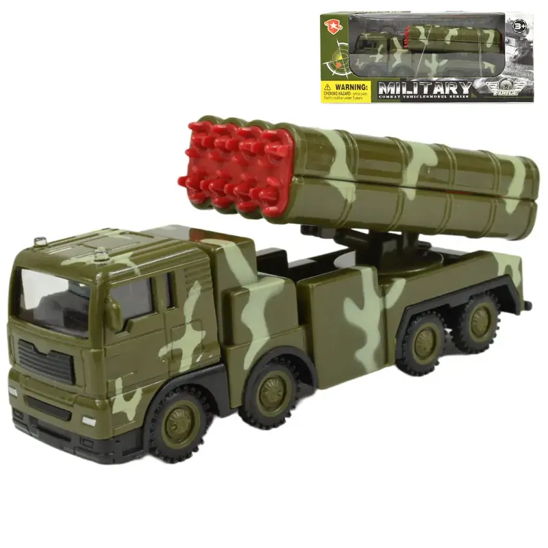 Military Force Terepmintás rakétavető katonai teherautó 16cm Népszerű