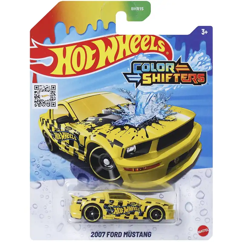 Hot Wheels 2007 Ford Mustang színváltós kisautó 1/64 - Mattel Olcsó