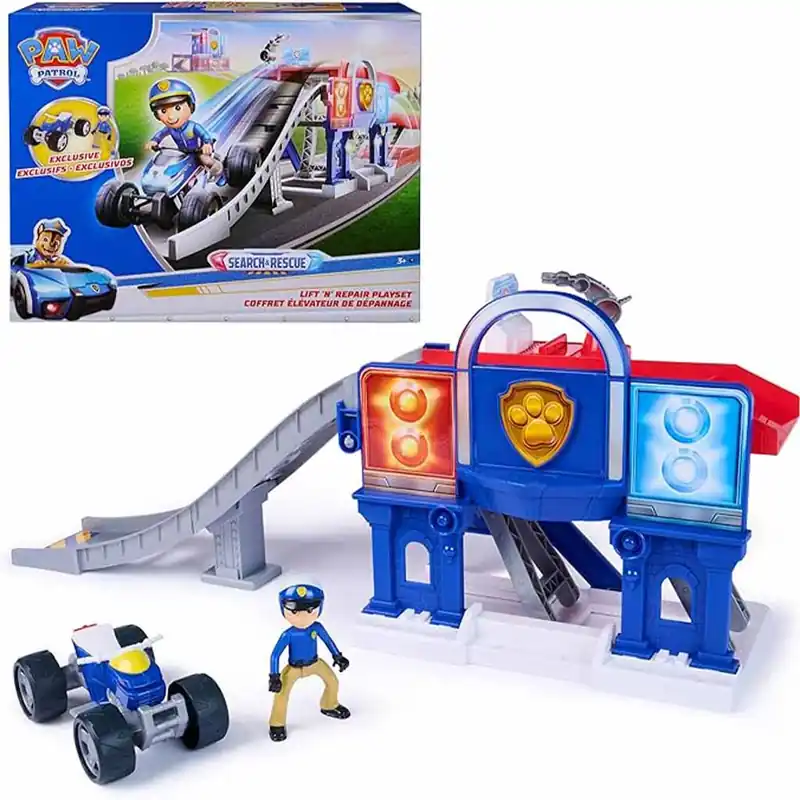 Mancs Őrjárat Search Rescue Emelő szerelő játékszett - Spin Master Outlet