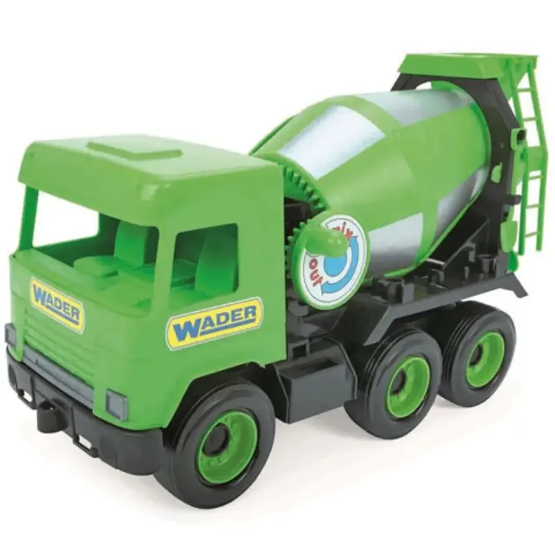 Middle Truck Betonkeverő autó 43cm zöld - Wader Csak ma