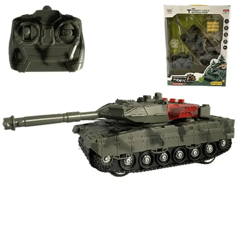 RC Távirányítós Leopard 2 tank fényeffektekkel 23cm Vásárlói kedvenc