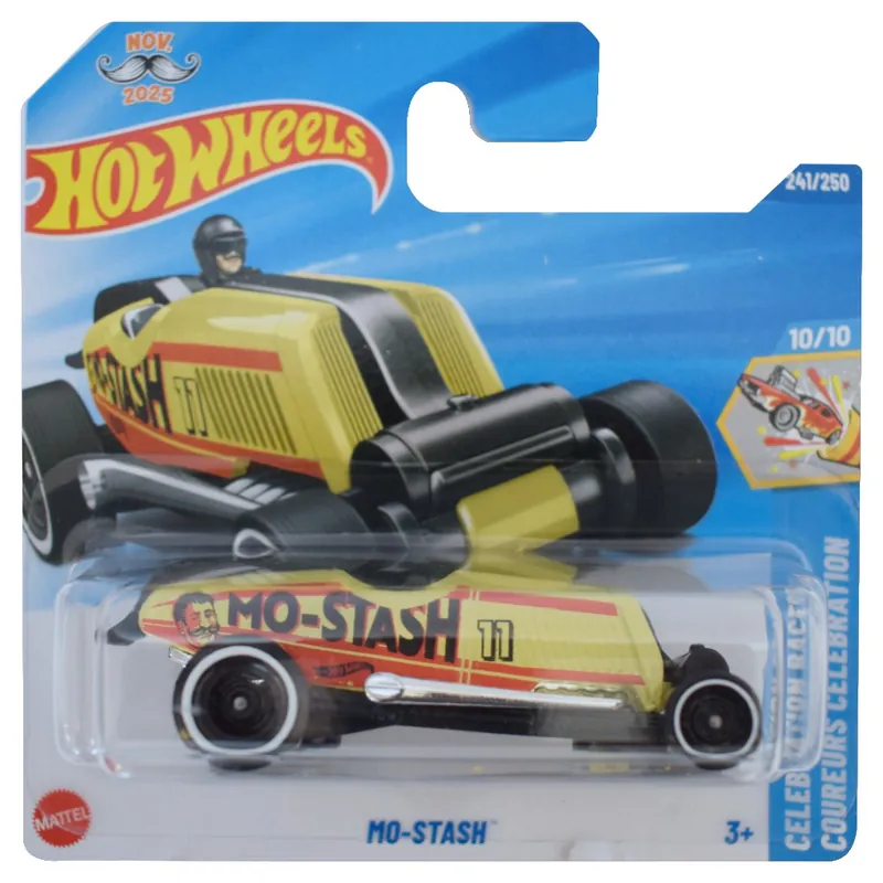 Hot Wheels Mo-Stash sárga kisautó 1/64 - Mattel Árengedmény