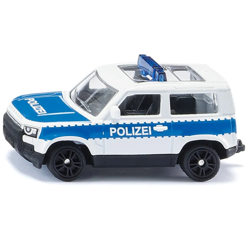 SIKU Land Rover Defender Polizei terepjáró kisautó 1/55 Akció