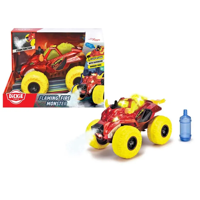 Lángoló bikafej alakú monster truck fénnyel és hanggal - Dickie Toys Vedd meg online