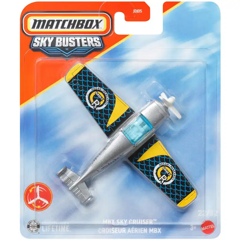 Gyors kiszállítás Matchbox Sky Busters Sky Cruiser repülő modell 1/64 – Mattel