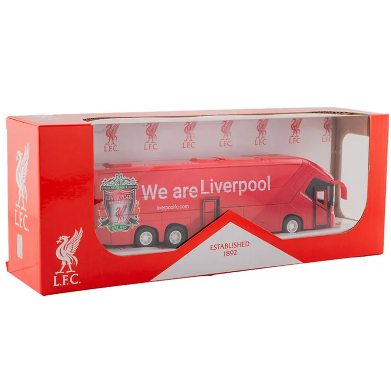 FC Liverpool csapatbusz 1/50 Gyors kiszállítás