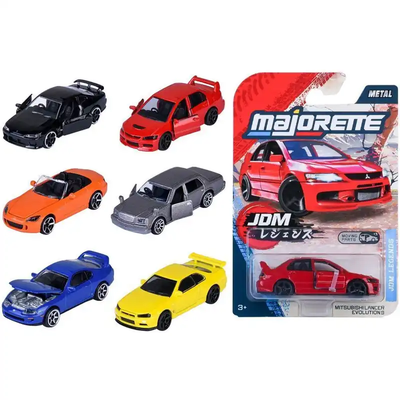 Majorette JDM Legends prémium kisautó többféle változatban 1db - Simba Toys Korlátozott ajánlat