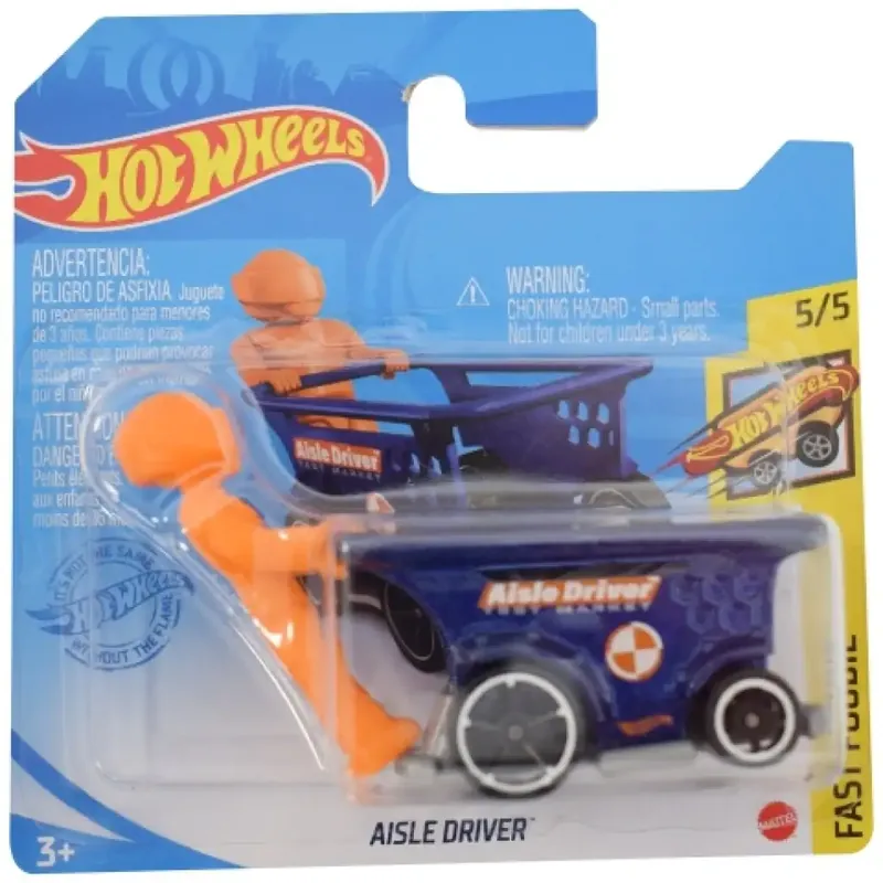 Hot Wheels Aisle Driver lila kisautó 1/64 - Mattel Legnépszerűbb