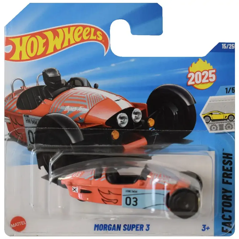 Utolsó esély Hot Wheels Morgan Super 3 kisautó 1/64 - Mattel