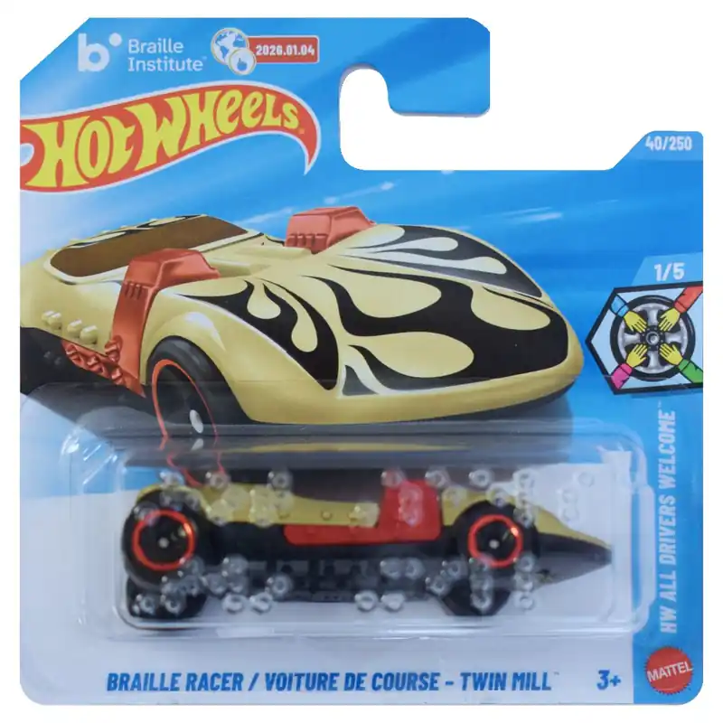 Legnépszerűbb Hot Wheels Braille Racer / Voiture De Course - Twin Mill kisautó 1/64 - Mattel
