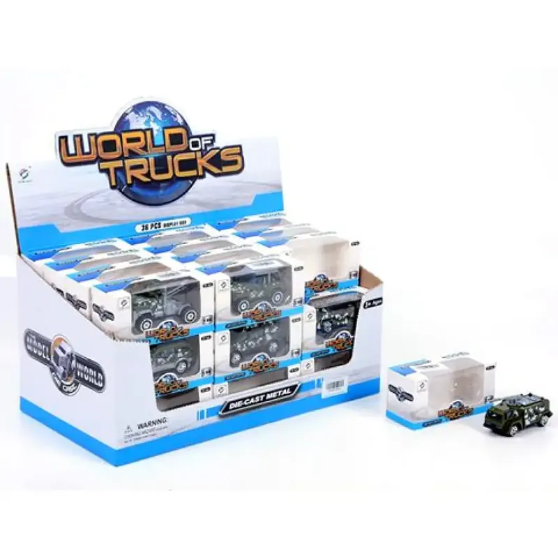 Kedvezményes ár World of Trucks katonai járművek többféle változatban