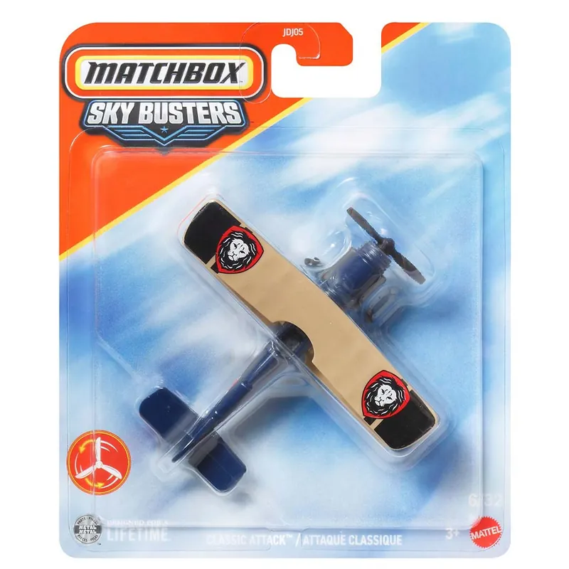 Matchbox Sky Busters Classic Attack repülő modell 1/64 - Mattel Akciós ár