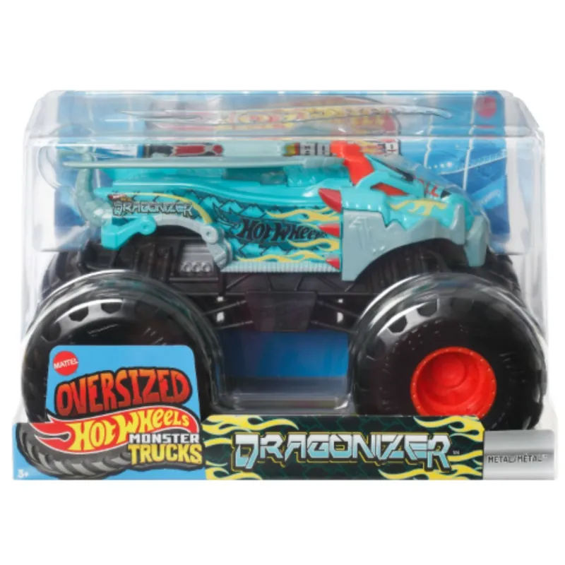 Hot Wheels Monster Trucks Oversized Dragonizer 1/24 autómodell – Mattel Expressz szállítás