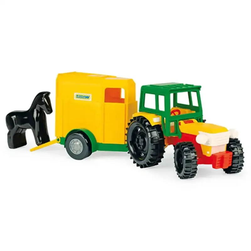 Traktor lovas utánfutóval 38cm - Wader Akciós ár
