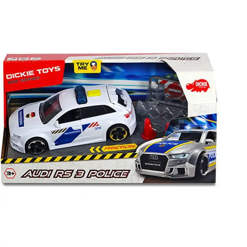 Gyors kiszállítás Audi RS3 rendőrautó - Dickie Toys