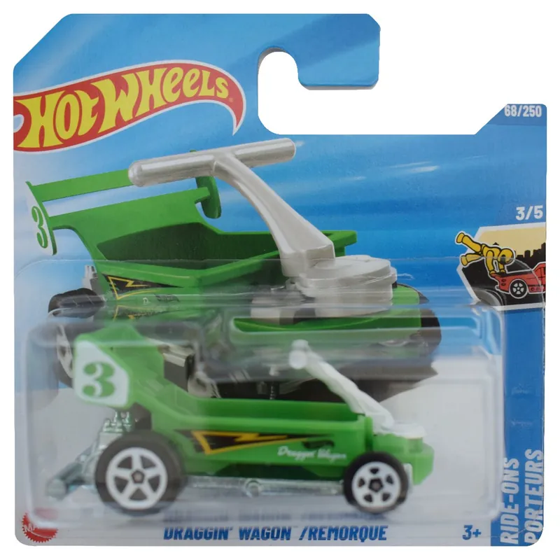 Szuper ajánlat Hot Wheels Draggin Wagon zöld kisautó 1/64 - Mattel